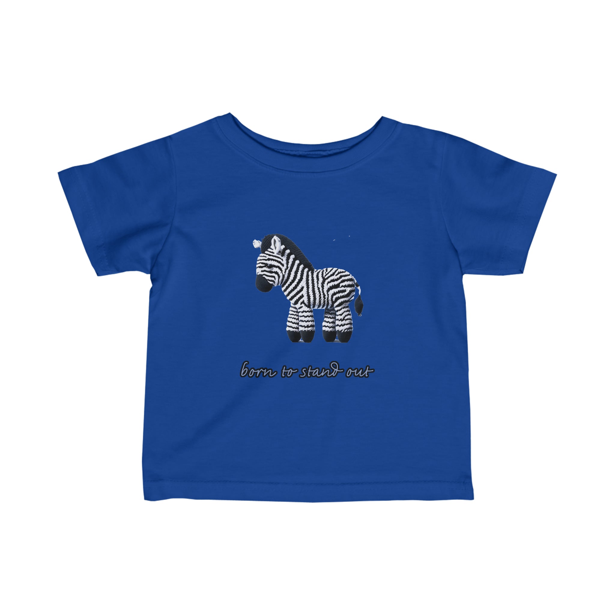 Born to Stand Out Zebra Print Kids T Shirt Unleash Their Unique Style