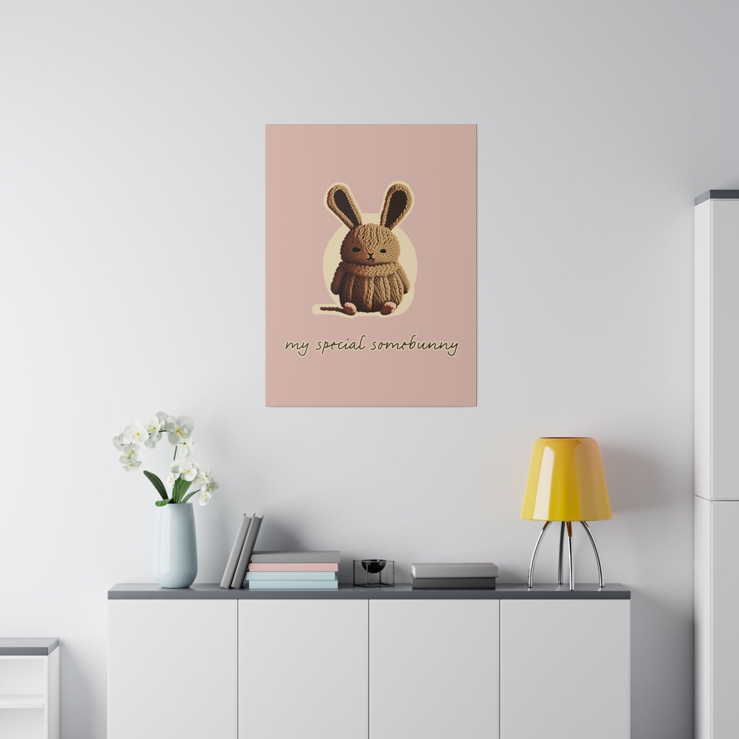 My Special Somebunny_Matte Canvas, Stretched, 0.75"