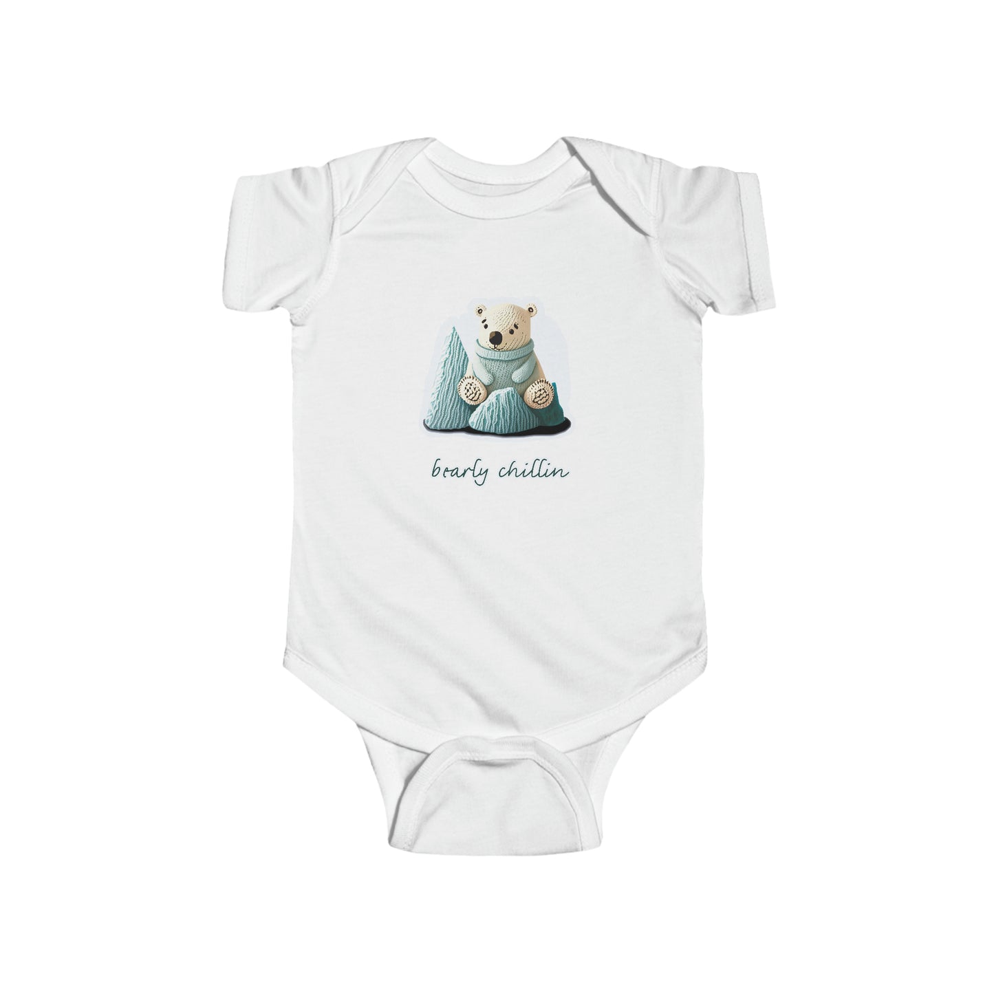 Bearly Chillin_Infant Fine Jersey Bodysuit