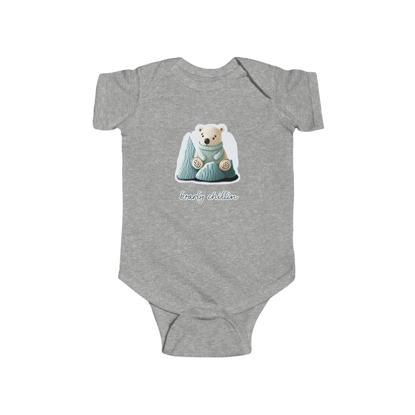 Bearly Chillin_Infant Fine Jersey Bodysuit