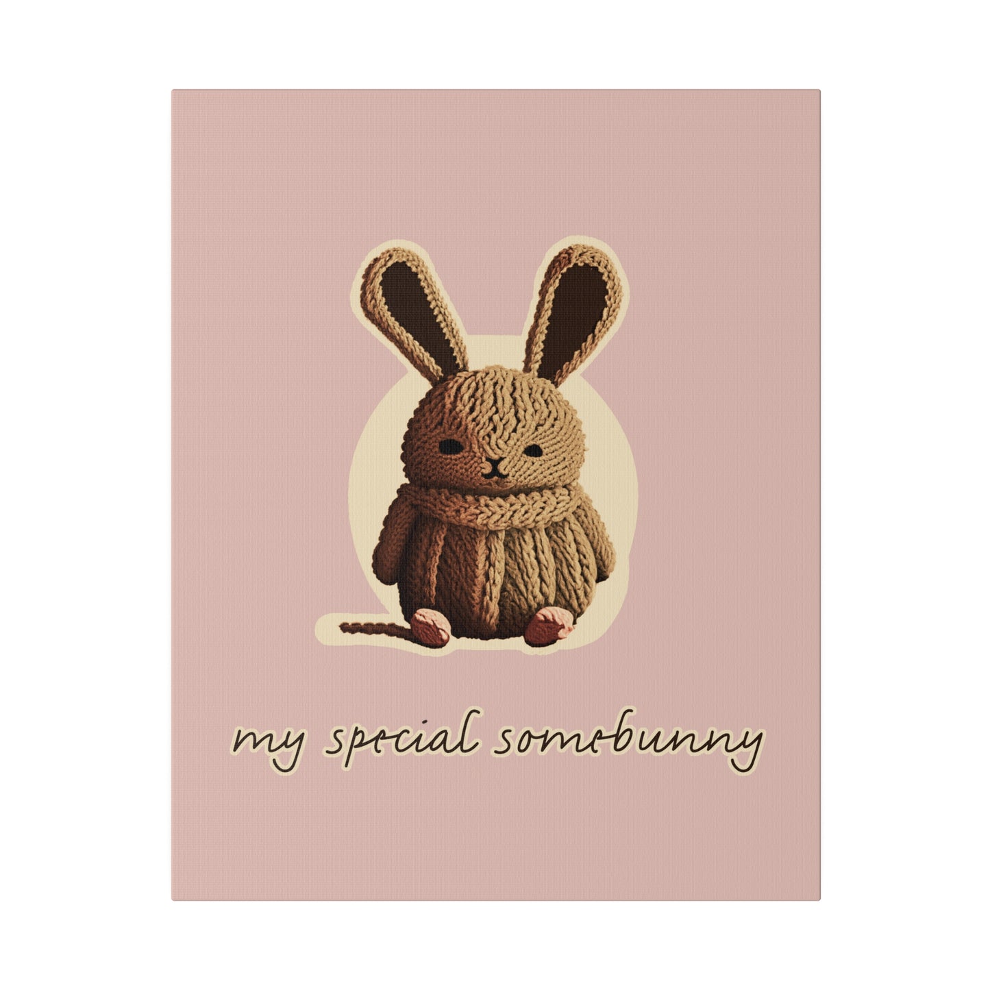 My Special Somebunny_Matte Canvas, Stretched, 0.75"