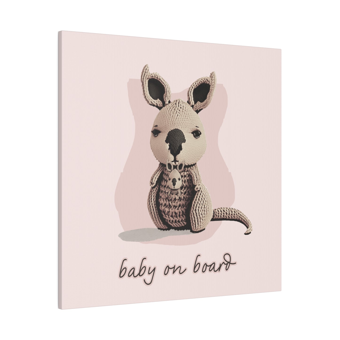 Baby On Board_Matte Canvas, Stretched, 0.75"