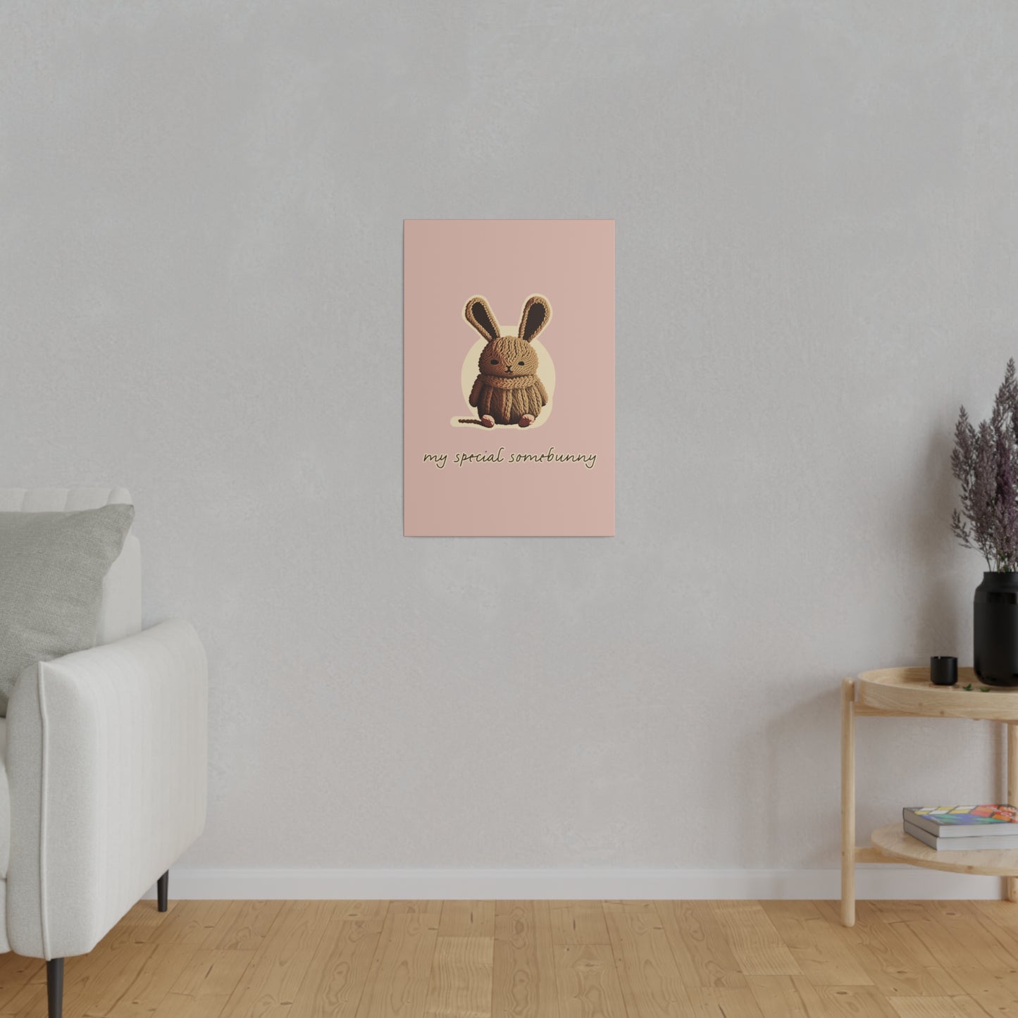 My Special Somebunny_Matte Canvas, Stretched, 0.75"