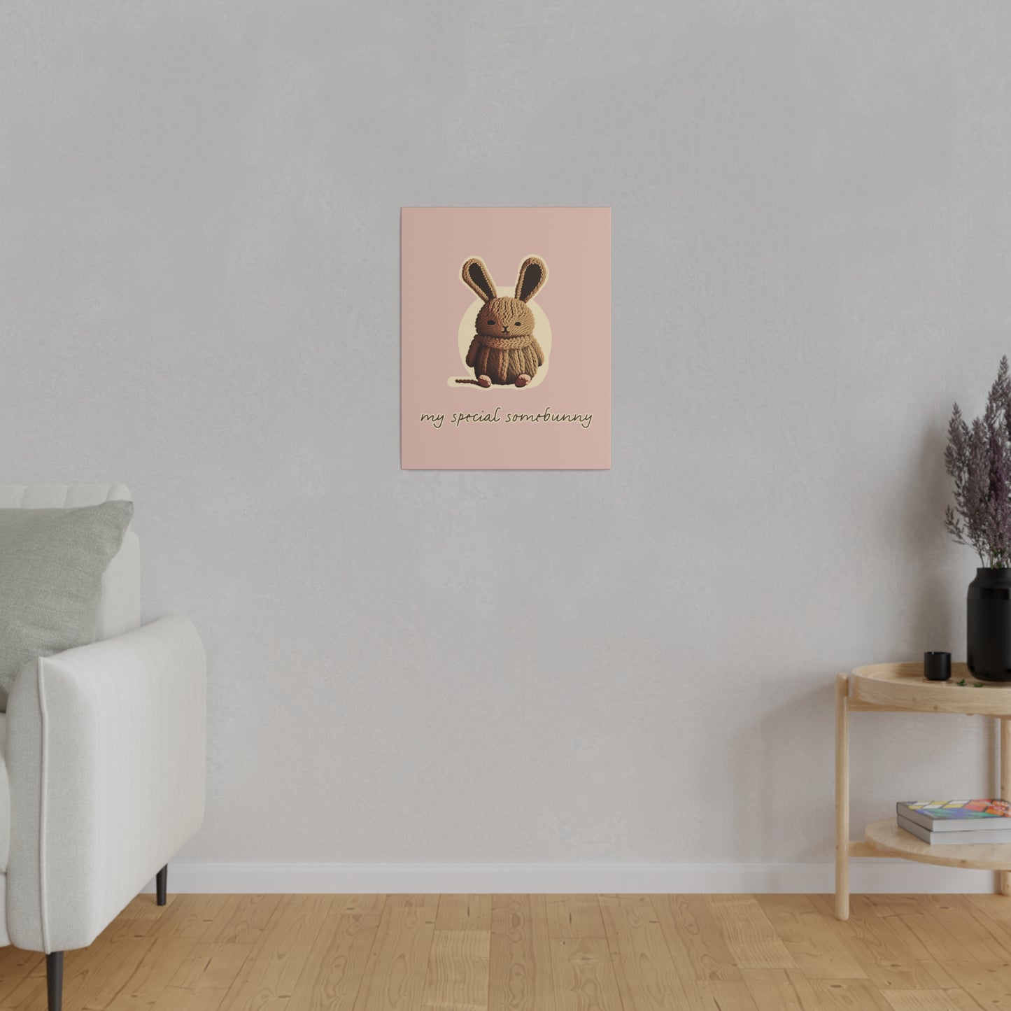 My Special Somebunny_Matte Canvas, Stretched, 0.75"