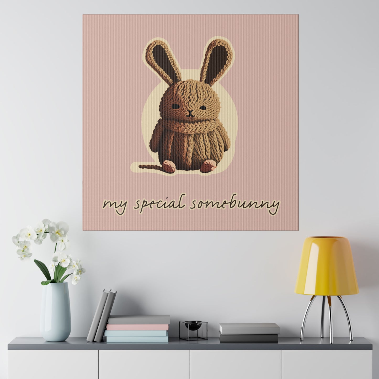 My Special Somebunny_Matte Canvas, Stretched, 0.75"