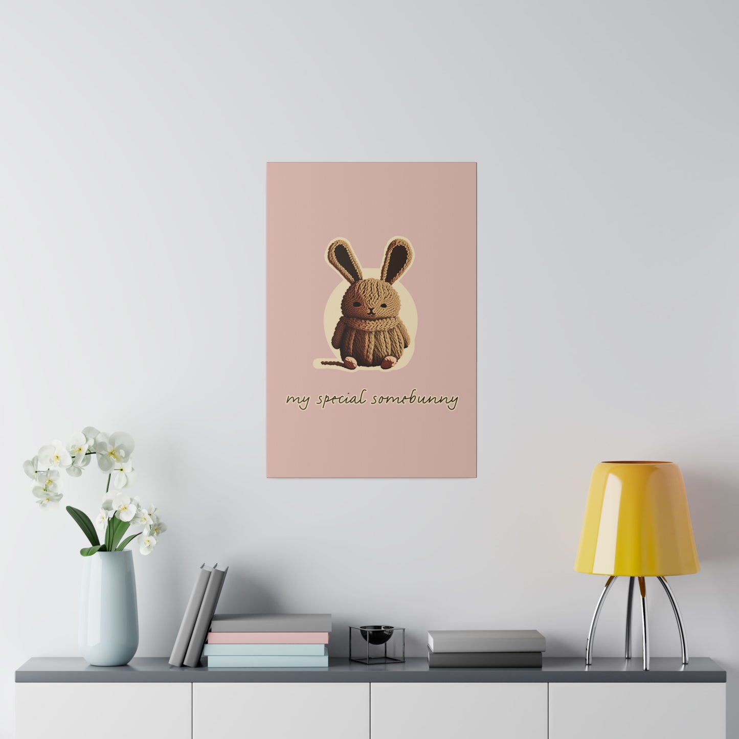 My Special Somebunny_Matte Canvas, Stretched, 0.75"