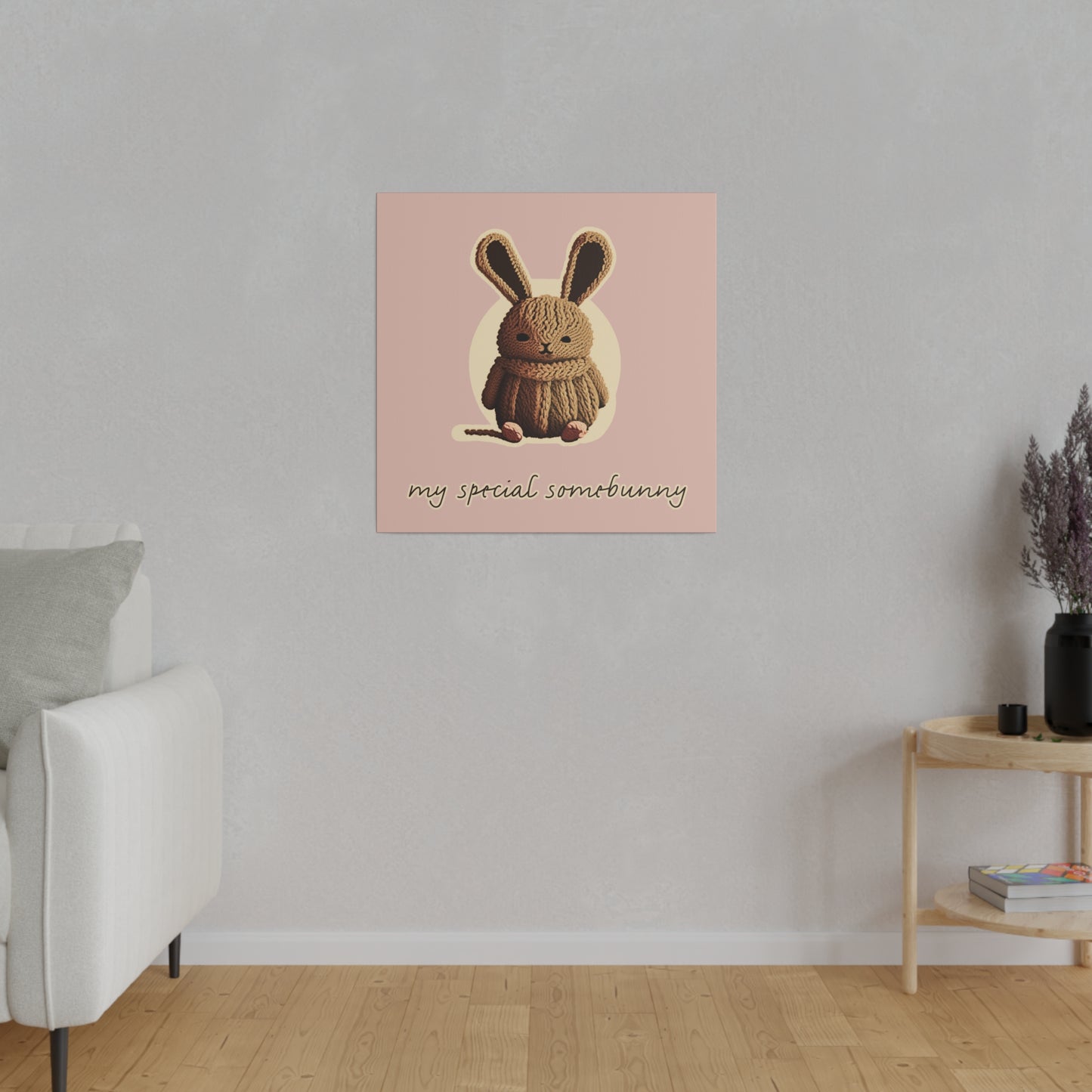 My Special Somebunny_Matte Canvas, Stretched, 0.75"