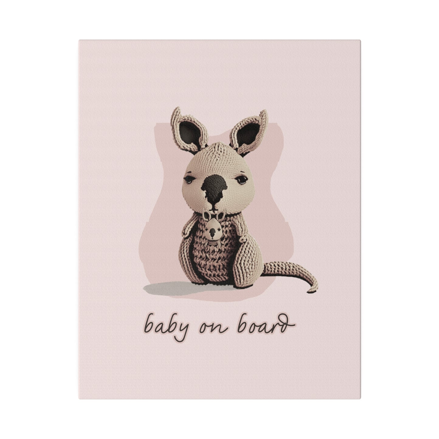 Baby On Board_Matte Canvas, Stretched, 0.75"