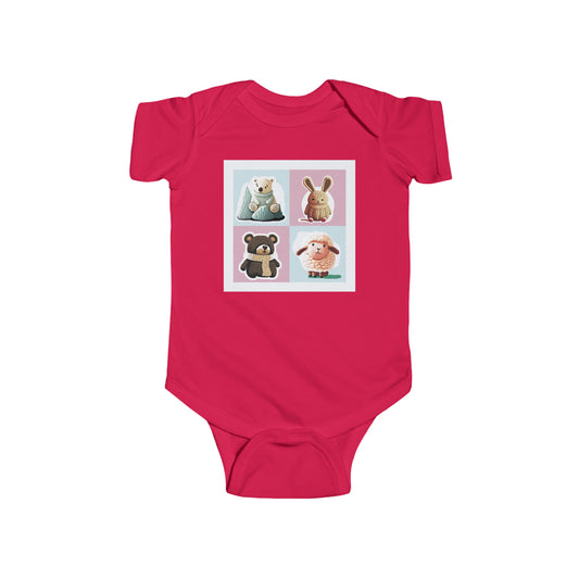 Animal Mashup_Infant Fine Jersey Bodysuit