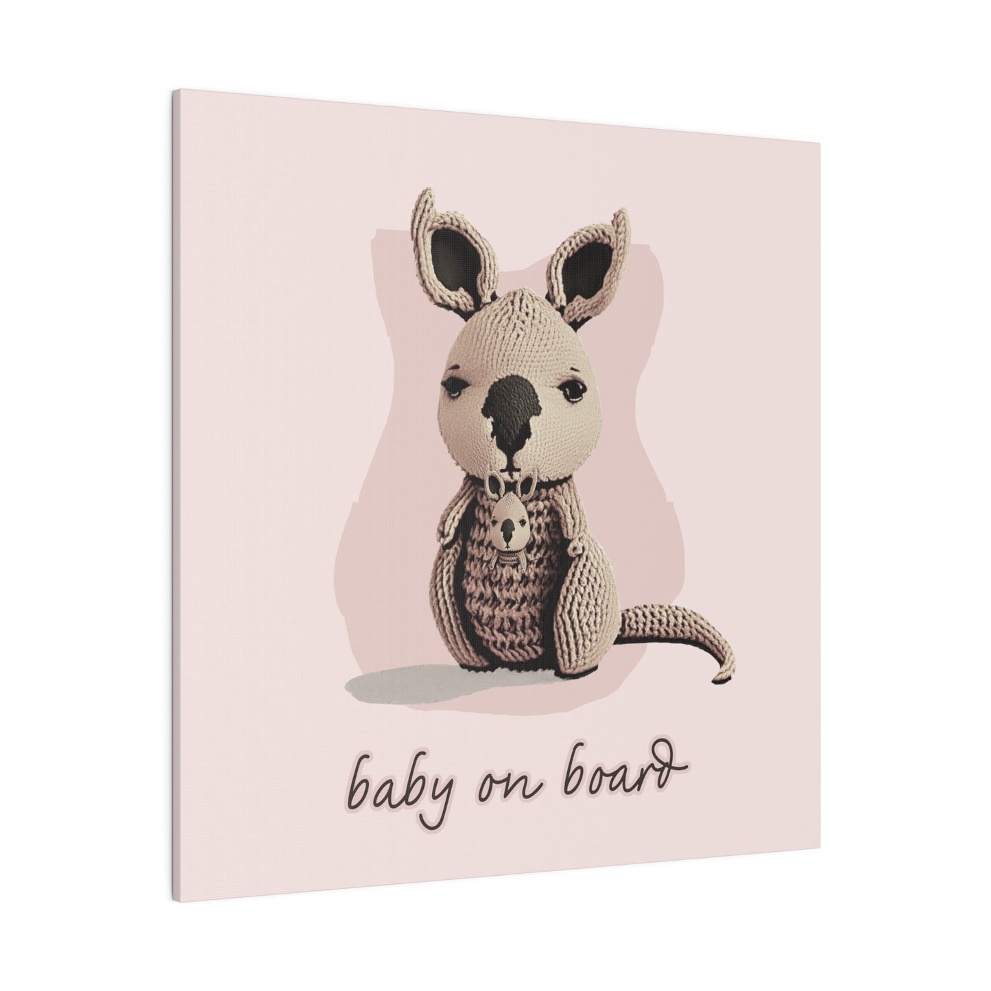 Baby On Board_Matte Canvas, Stretched, 0.75"