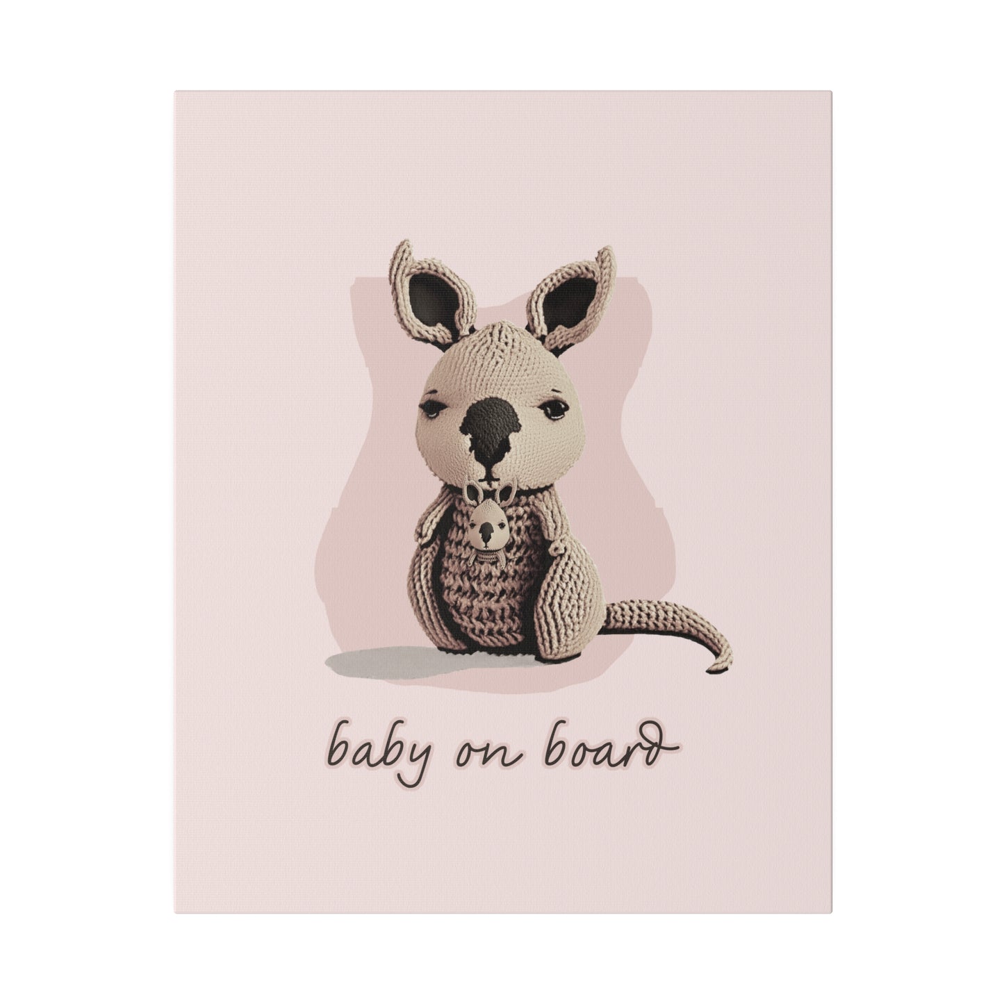 Baby On Board_Matte Canvas, Stretched, 0.75"