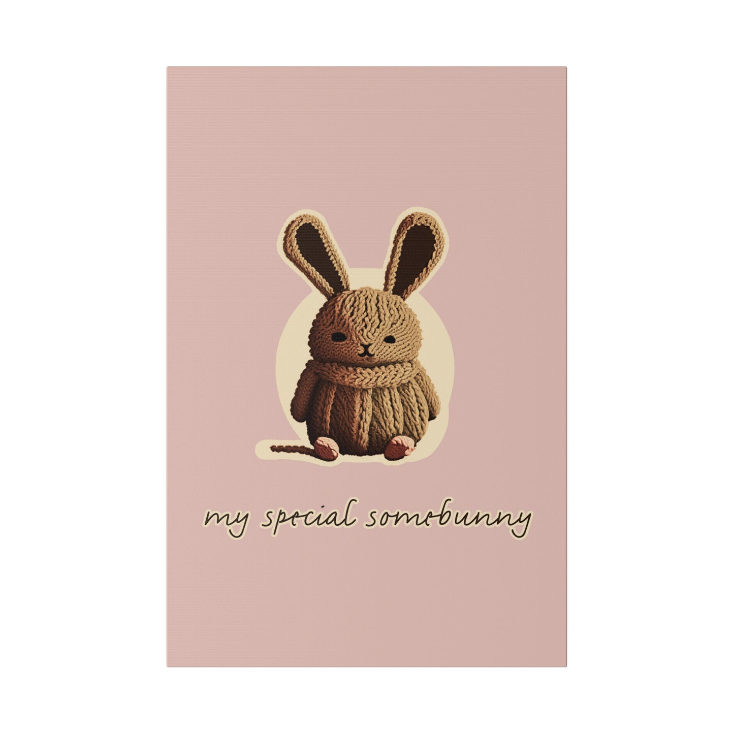 My Special Somebunny_Matte Canvas, Stretched, 0.75"