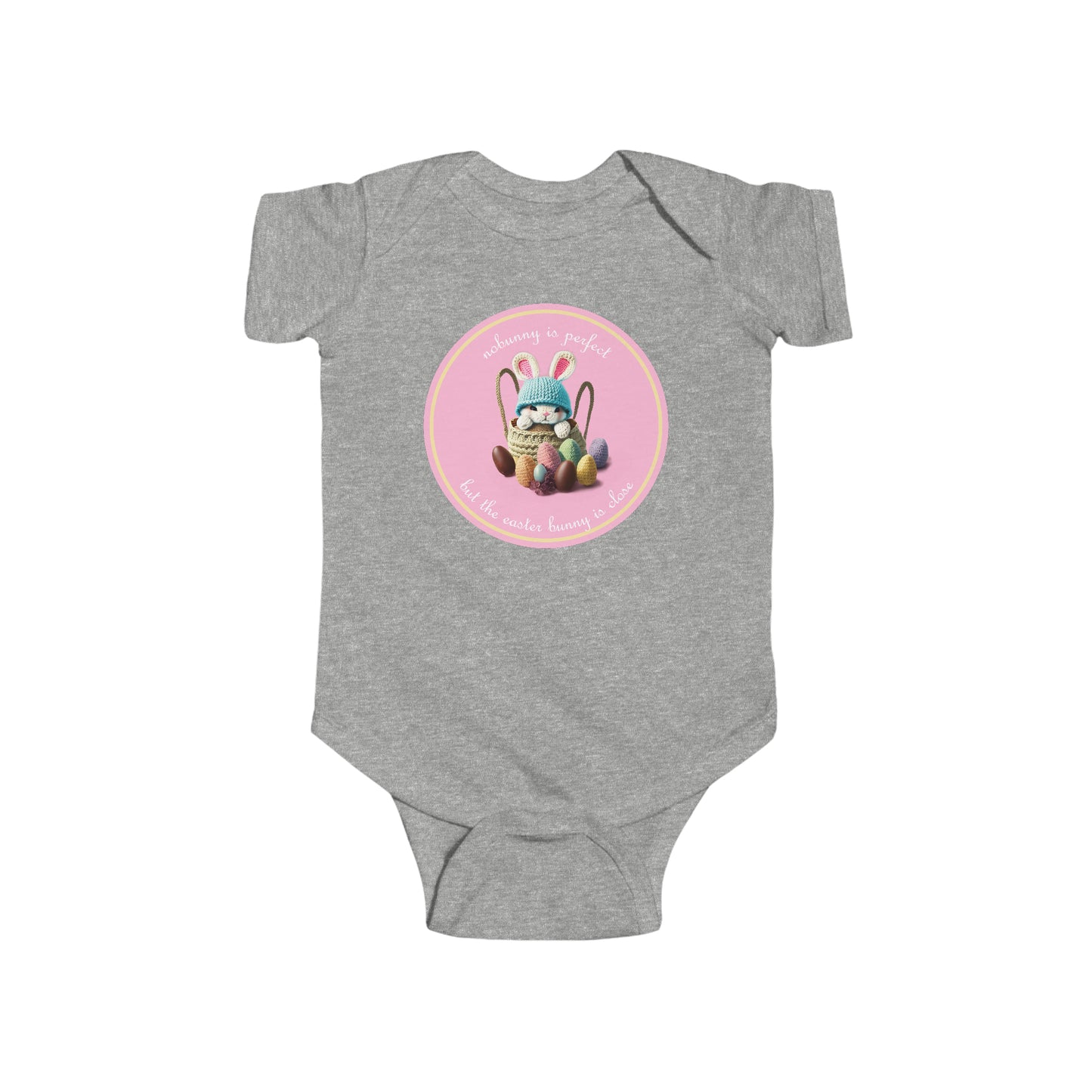 Nobunny Is Perfect_Easter Infant Fine Jersey Bodysuit