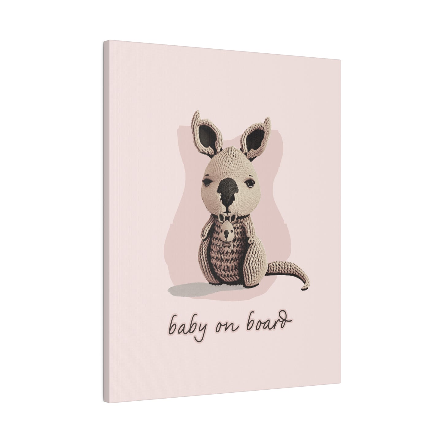 Baby On Board_Matte Canvas, Stretched, 0.75"